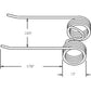 A-ZA103012 Baler Tooth Fits Case/International Harvester 3440 3450 3640 3650