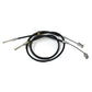 Left and Right Brake Cables for Club Car Precedent Golf Cart 103528701 103528702