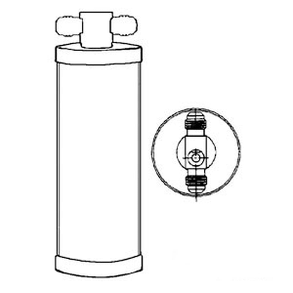 Drier 1018462M91 Fits Massey Ferguson 410 510