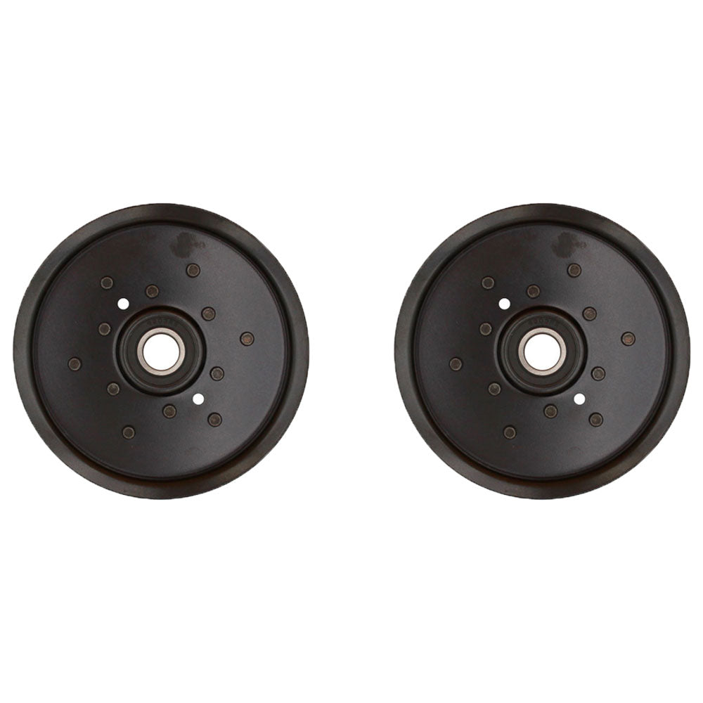 1-613098 QTY 2: Flat Idler Pulleys Fits Toro