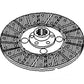 Disc 1043282M1 Fits Massey Ferguson 235 245 25 255 265 30 30B 30D 31 40 40B 40D