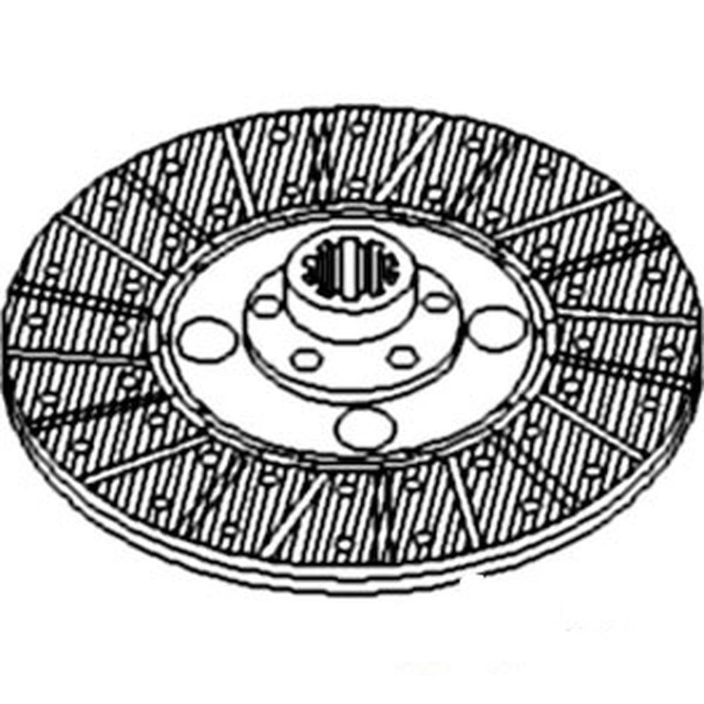 Disc 1043282M1 Fits Massey Ferguson 235 245 25 255 265 30 30B 30D 31 40 40B 40D