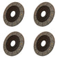 Qty 4: Brake Disc Fits Massey Ferguson Replaces 1044526M1AF