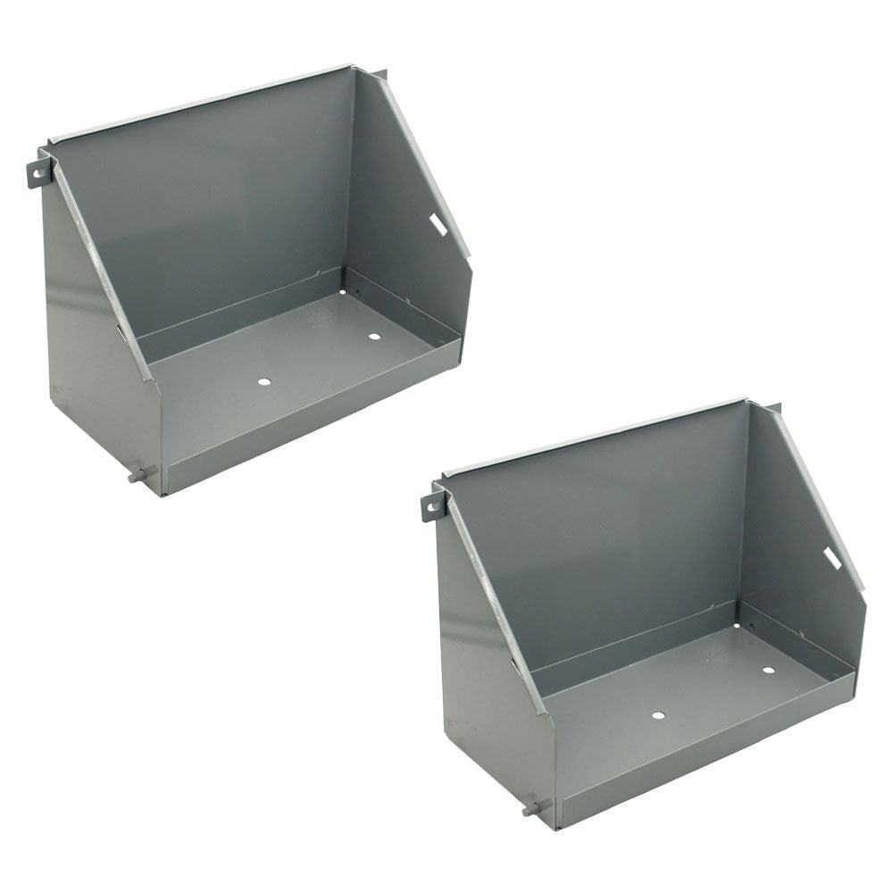 108016A Qty 2: Battery Box Fits White Oliver 1550 1555 1650 1655 1750 1800 1850