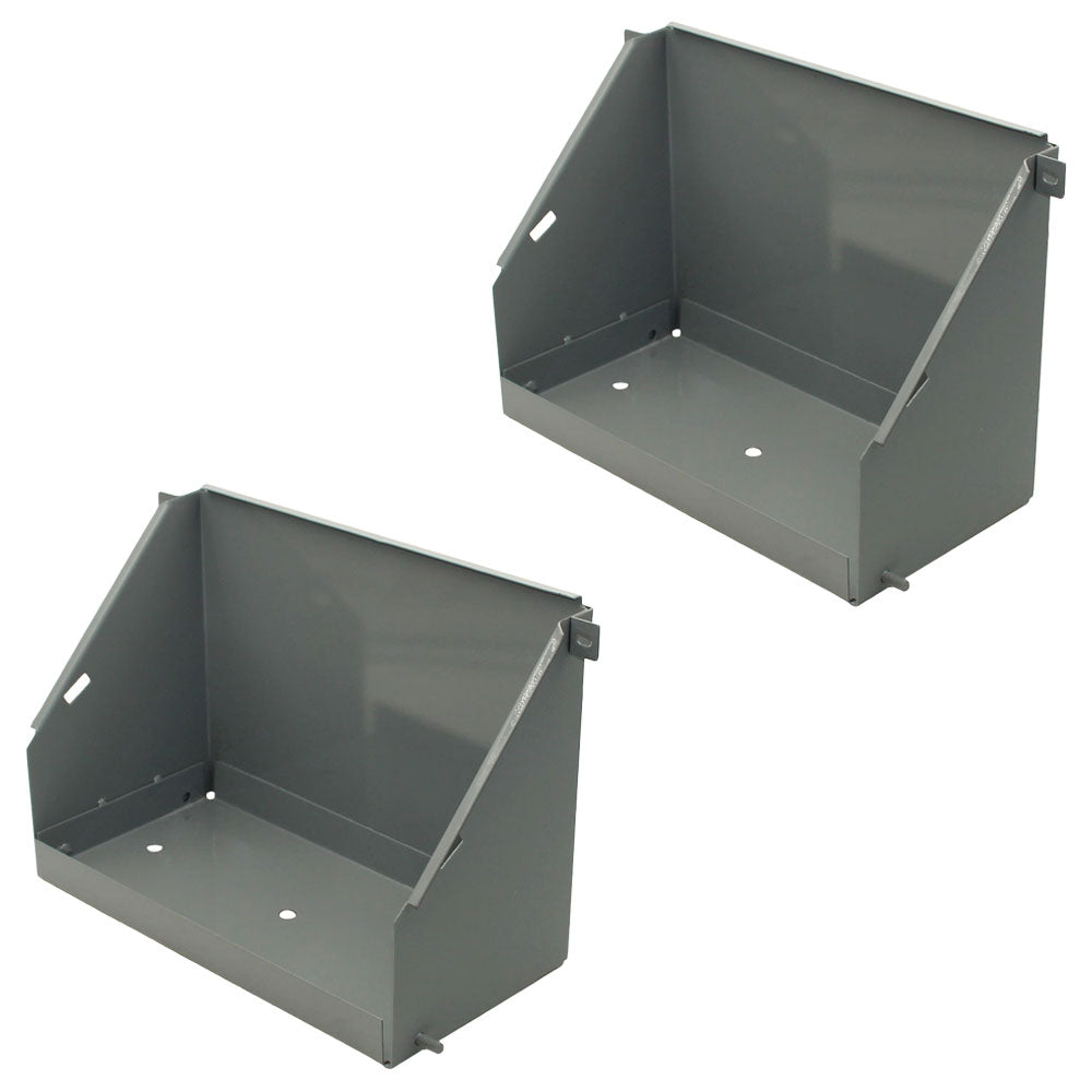 108016A Qty 2: Battery Box Fits White Oliver 1550 1555 1650 1655 1750 1800 1850