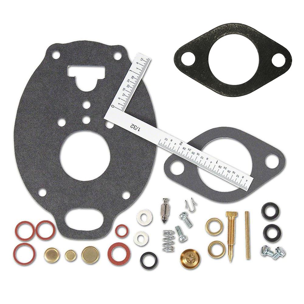 Economy Carburetor Repair Kit with Carb to Manifold Gasket Fits Massey Ferguson