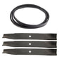 Deck Kit W Belt & 3 Blades Fits Toro 50" Timecutter 74370 74372 74373 74374 7437