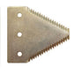Sickle Section Shape 2 TS XH Plated Package of 10 Fits Case IH 8870 700705300
