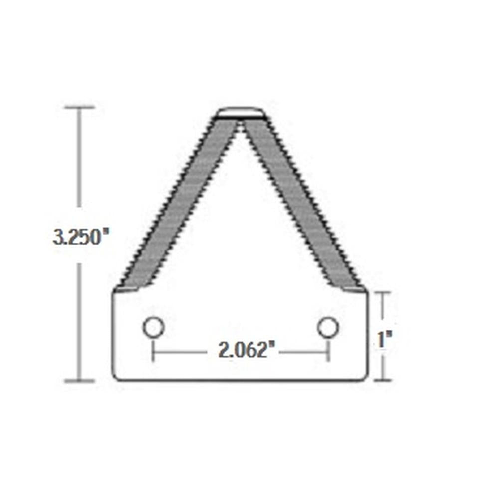 Sickle Section Shape 2 TS XH Plated Package of 10 Fits Case IH 8870 700705300