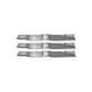 103-9625 Qty 3: Medium Lift Blade - 24-3/4" X 15/16"
 Fits Exmark LAZER Z