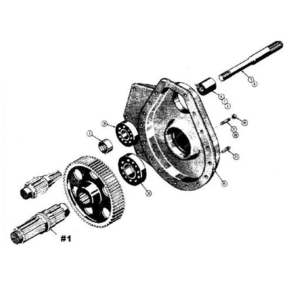 A11853 Rear Axle Shaft Fits Case/International Harvester