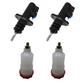121-34400 2 Master Cylinders with 2 Reservoirs
 Fits JCB