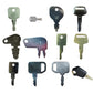 461954 14 Pc. Basic Heavy Equipment Key Set Fits Scag