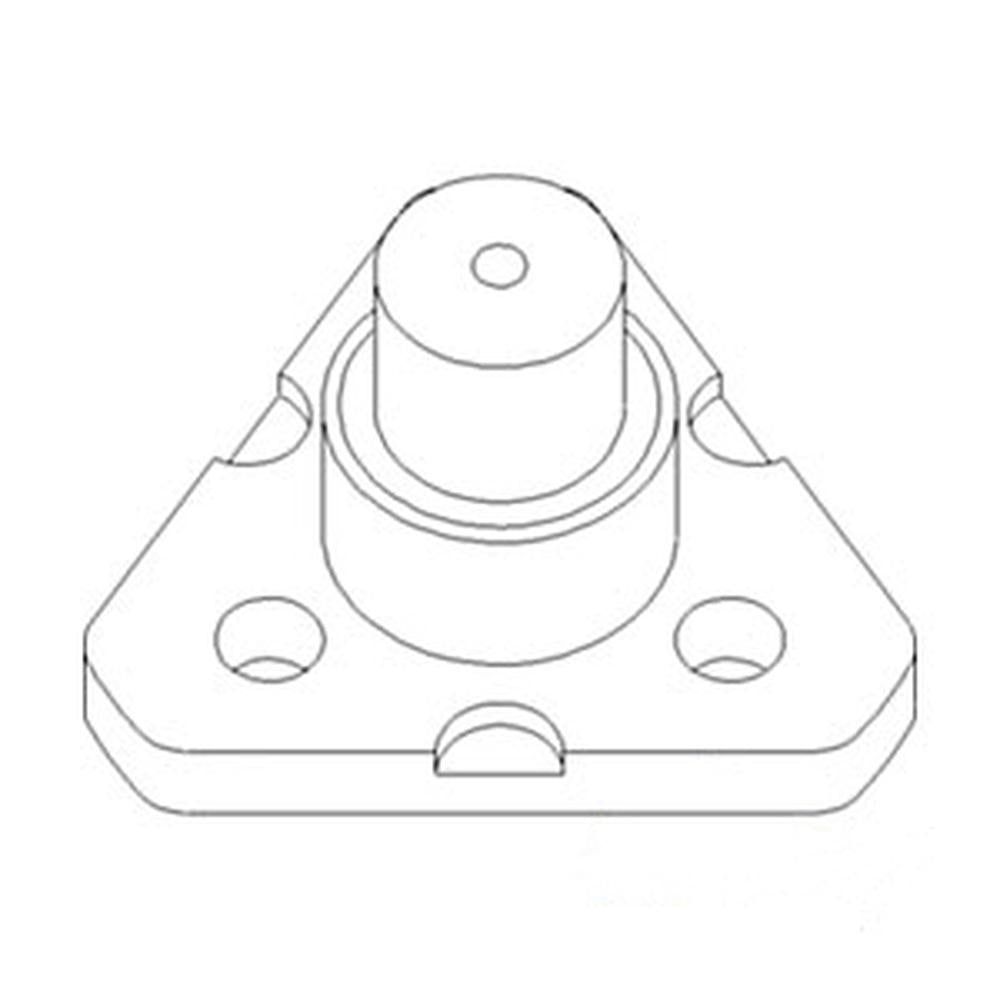 Lower King Pin Fits Case/International Harvester Replaces 122259A1