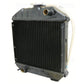 Radiator Overall height: 288mm, Overall width: 345mm, Thickness: 30mm,