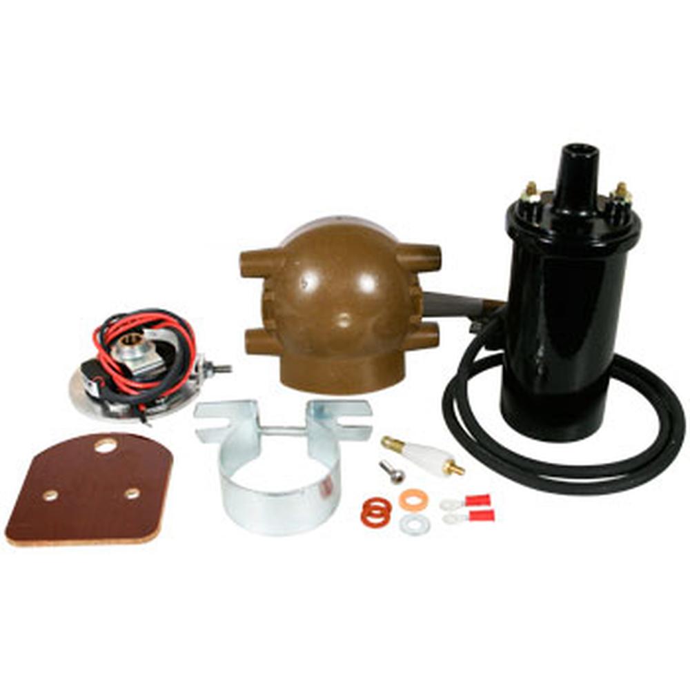 EF4FMEC 12V Negative Ground Ignitor & Coil Conv. Kit Fits Ford/New Holland 2N 8N