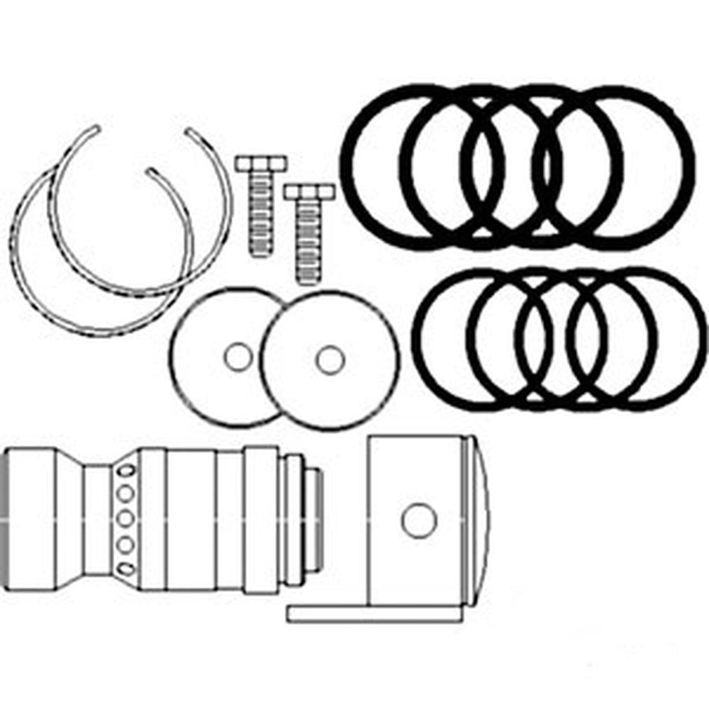 Hydraulic Coupler Conversion Kit Fits International 766 1066 1466 1272964C91