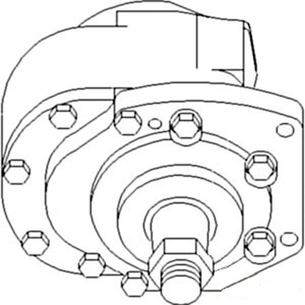 Hydraulic Pump Fits International Super H Super W4 300 350 350U 363779R94