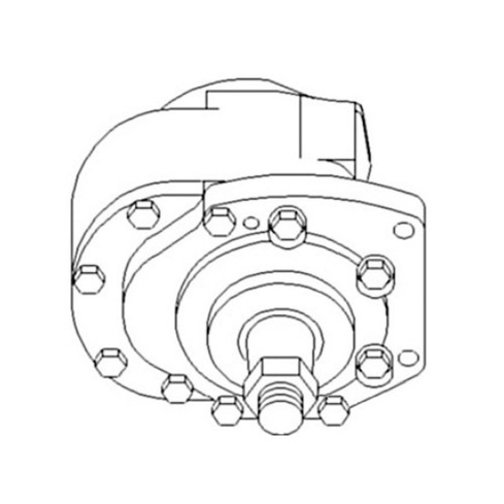 Hydraulic Pump Fits International Super H Super W4 300 350 350U 363779R94