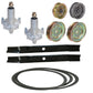 000000532134149 Deck Rebuild Kit with Mulching Blades Fits Husqvarna
