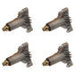4PK 42" Riding Mower Deck Mandrels Fits Craftsman 130794 Fits Poulan Fits Sears
