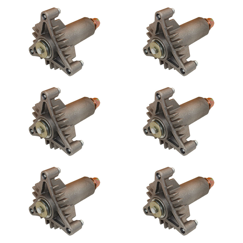 6PK Blade Spindles w/ Bolts Fits AYP Sears 532130794 130794 128285 137641