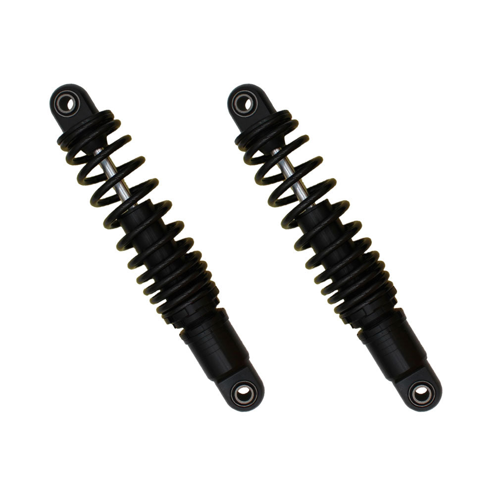 13" Inch Lowering Black Shocks for Harley Davidson Replaces Drag Specialty