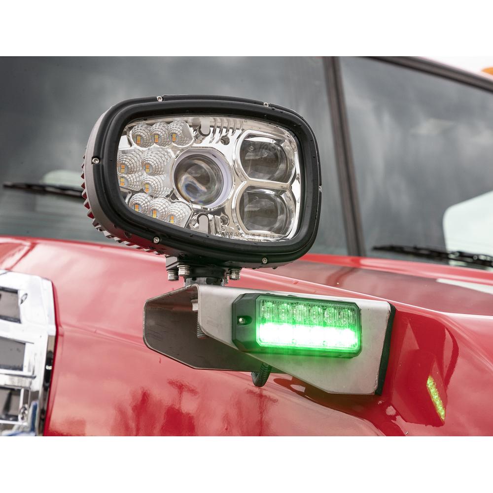 1312000 -UNIVERSAL HEATED LED SNOW PLOW HEADLIGHTS