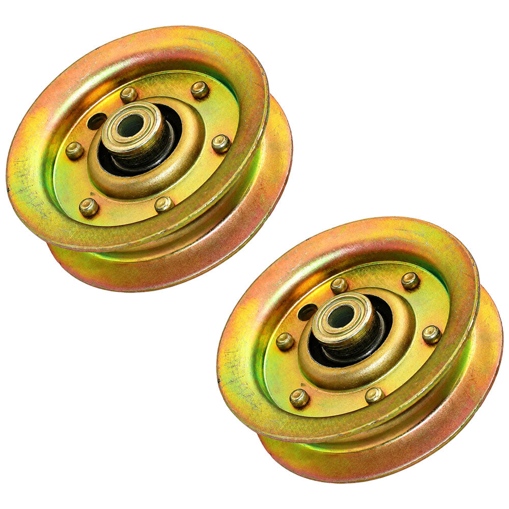 532 13 14-94 Qty 2: Flat Idler Pulley Fits Husqvarna CTH202T GTH2350 TC138 YT180