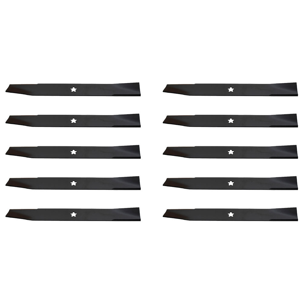 134149_x10 Qty 10: Heavy Duty Blade Fits John Deere LT150