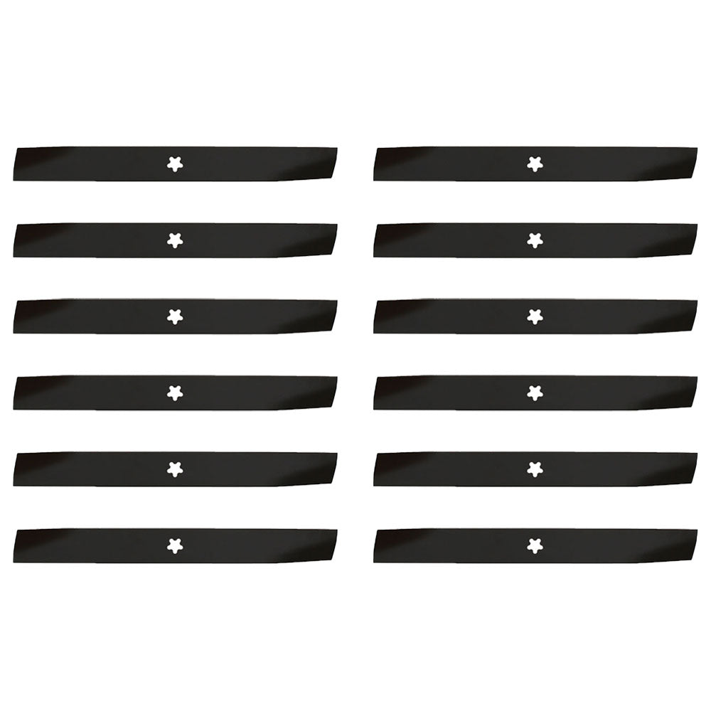 532134149 Qty 12: Heavy Duty Blade Fits Husqvarna EZ17 968999502 LT150 954110021