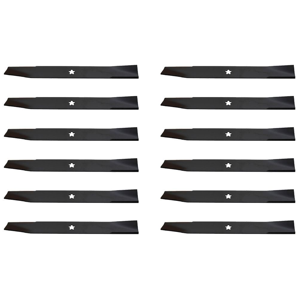 134149_x12 Qty 12: Heavy Duty Blade Fits John Deere LT150