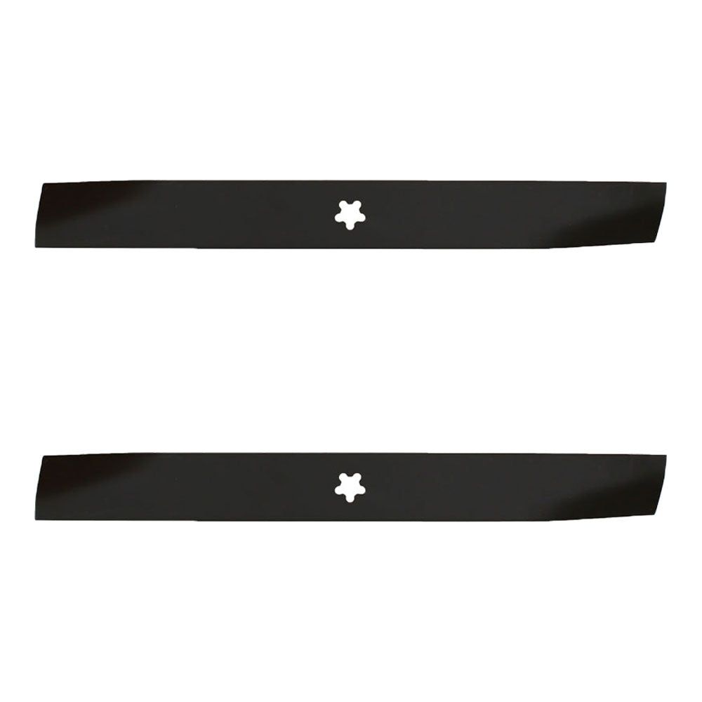Set of 2 XHT 42" Mower Blades Fits Craftsman Fits Husqvarna Fits Poulan