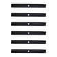 134149 Qty 6: Heavy Duty Blades Fits AYP 917.270722 HALT150E LZ135107H P145107HP