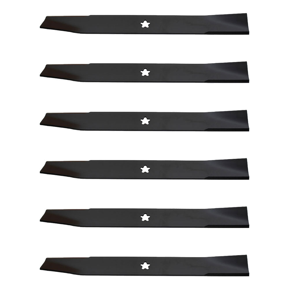 532134149 Qty 6: Heavy Duty Blades Fits Husqvarna EZ17 968999502 LT150 954110021