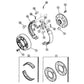 Brake Lining Kit Fits Case 480C 480C 470 580D 530 480D 570 580C 480B 430 580B 58