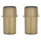 80720130P Qty 2: Outer Air Filter Fits Valmet