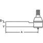 WN-137048A1-PEX RH Outer Tie Rod Fits John Deere 5200 5300 5400 5500 5210 5310