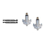 138498 2 Blade 2 Spindle Kit
 Fits Husqvarna 42" Mower Deck