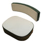 Green & White Seat Cushion Set Fits Oliver Replaces 105812ASA