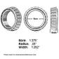 14136AA - Timken Bearing Cone