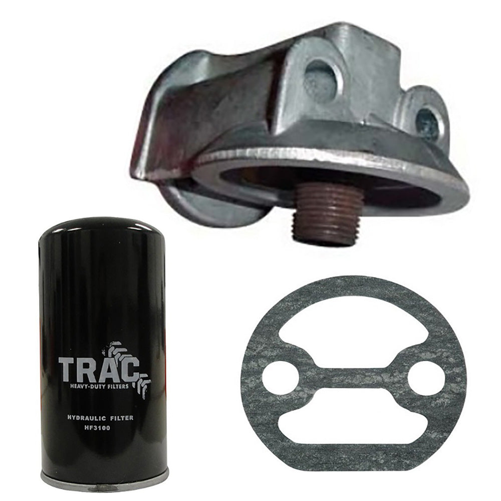 Spin-on Oil Filter with Head & Gasket Fits Massey Ferguson Replaces 0490514