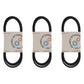24690 Qty 3: Deck Belts Fits Craftsman 42" deck Most mowers with 38"