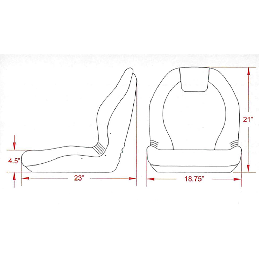 Camo Vinyl Bucket Seat Fits Yamaha 149000CM Fits Rhino 450 660 700 KM 127