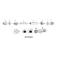 Steering Shaft Cross and Bearing (U-Joint) Fits Universal Products