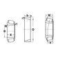 0225608 Cone Bearing Fits Universal Products