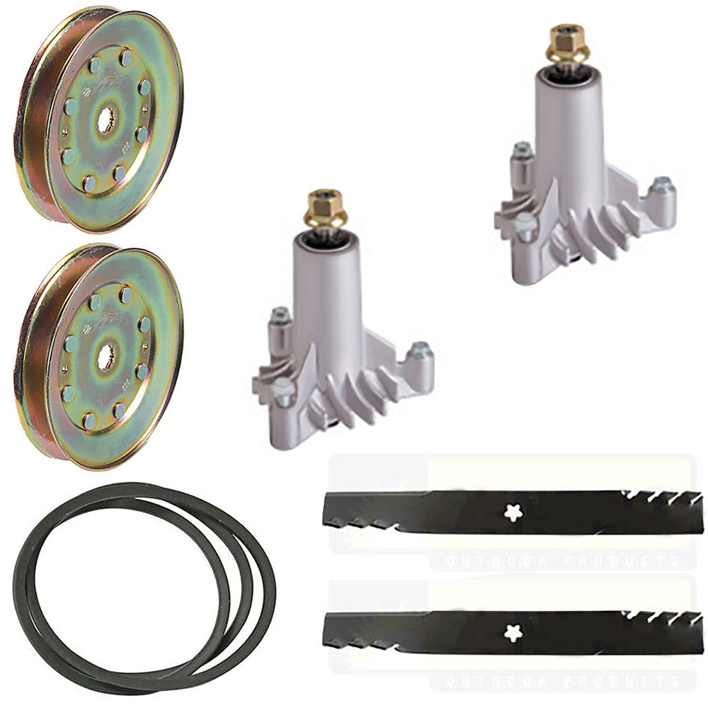 037X61MA Spindle Assembly, Blade, Belt, and Pulley Kit Fits Murray 36506 3666