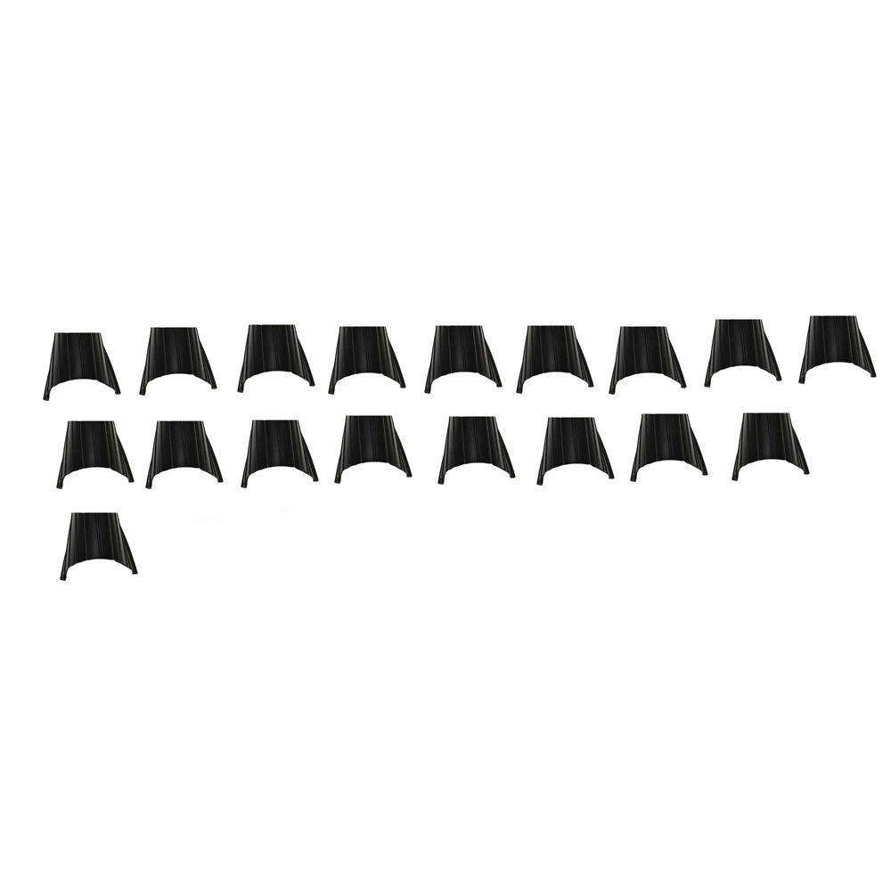 18' Heavy Duty Black Vinyl Weather Seal 154448 Fits Wayne Dalton Doors