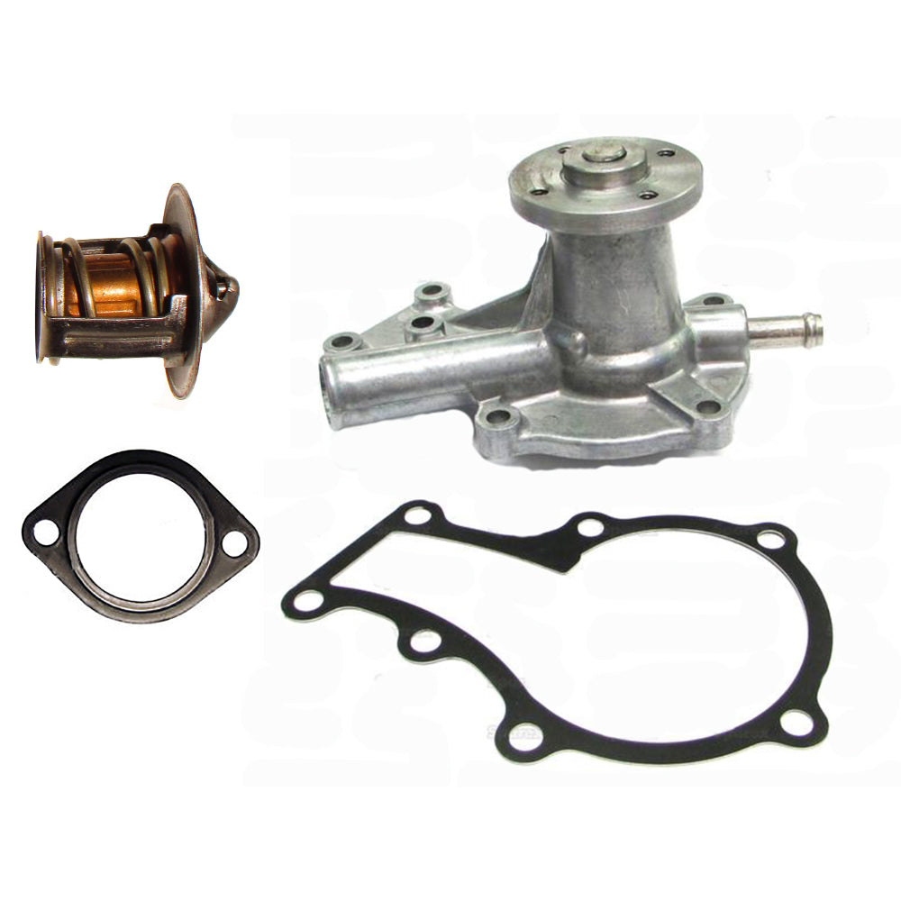 15531-73010 Water Pump w/ Gasket & Thermostat w/ Gasket Fits Kubota G1700 KX41