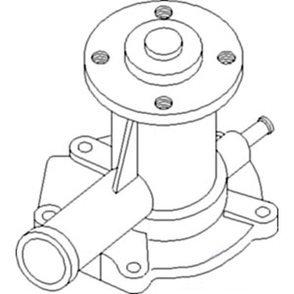 New Water Pump Fits Kubota D850